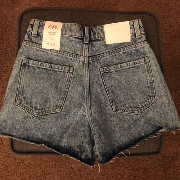 Zara Pants - Zara High Rise Jean Shorts
